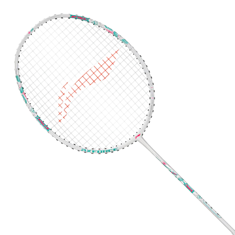 Li-Ning AXForce Big Bang Unstrung Badminton Racquet – 5UG6 White | Ultra-Light Speed Racquet for Power & Precision - Best Price online Prokicksports.com
