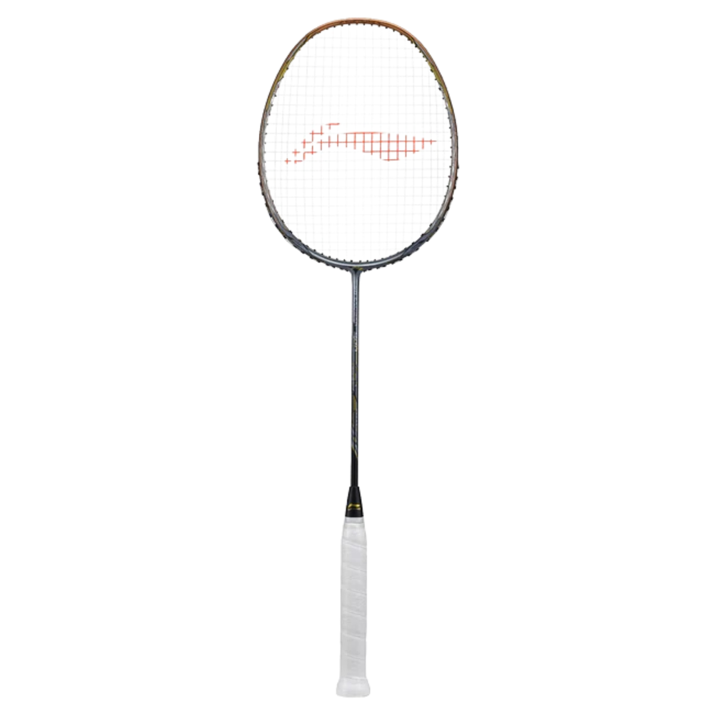 Li-Ning 3D Caliber 900 Unstrung Badminton Racket – Gold/Grey G5 | Powerful Aerodynamic Frame for Speed & Precision - Best Price online Prokicksports.com