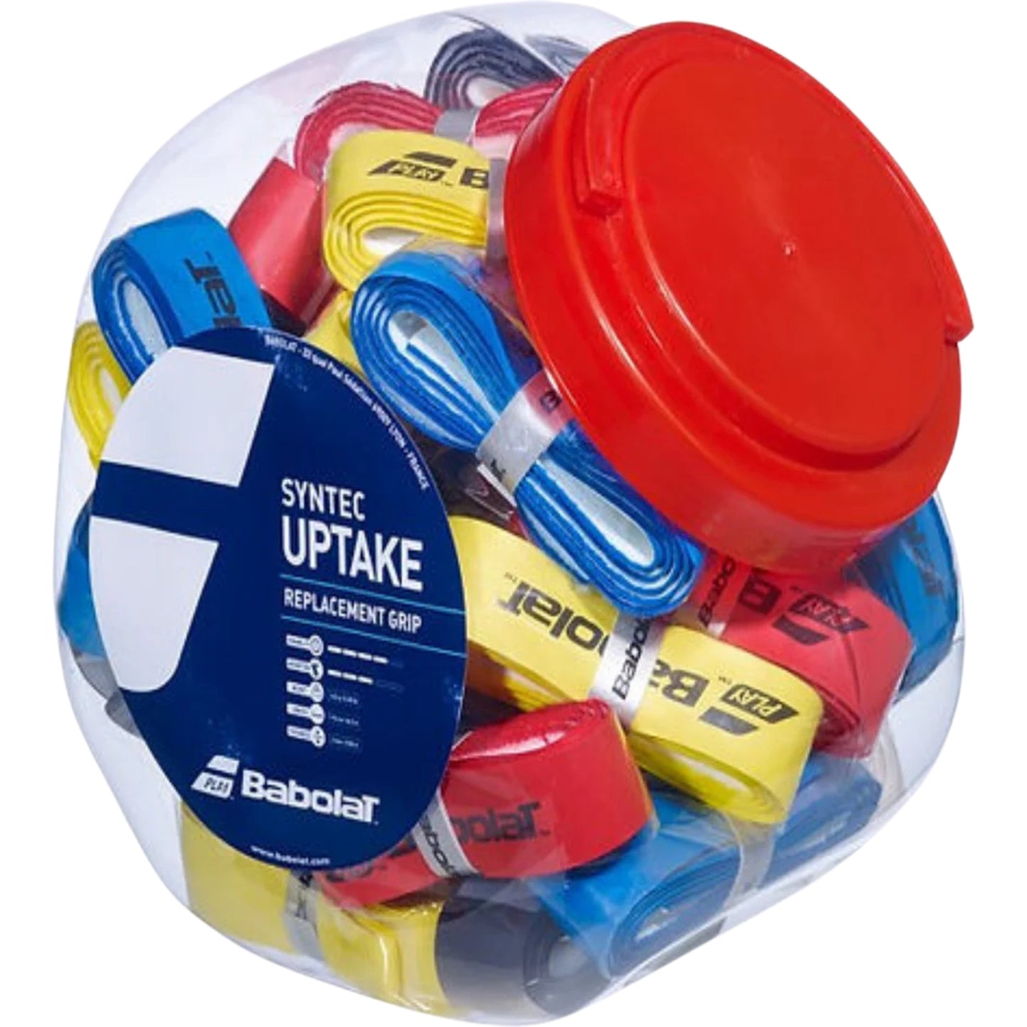 Babolat Syntec Uptake X30 Replacement Grip (Assorted Colors) – Comfortable, Durable Tennis Racket Grip - Best Price online Prokicksports.com