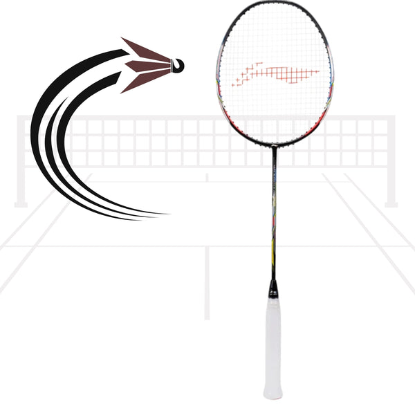 Li-Ning Windstorm 72 Unstrung Professional Badminton Racquet – Super Lightweight, High Modulus Graphite | For Speed & Control