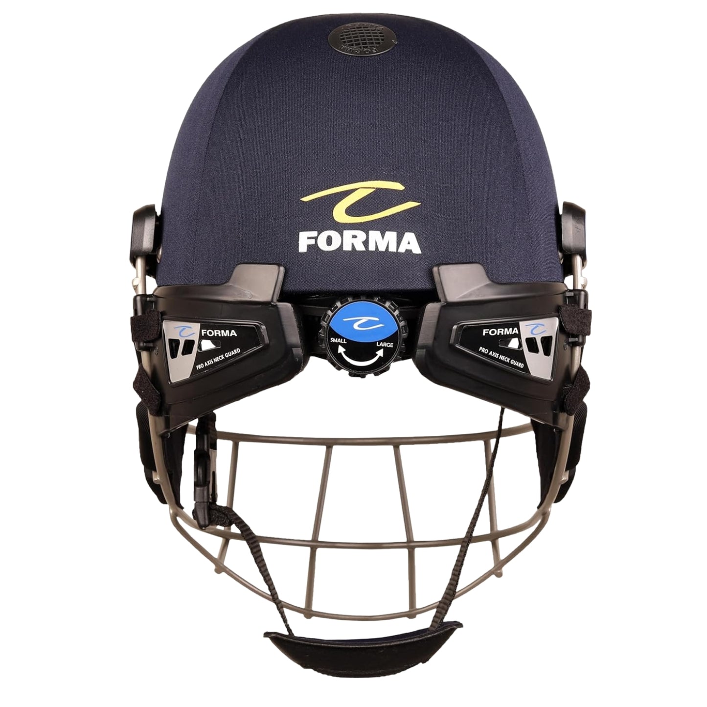 Forma Elite Premium Mild Steel Cricket Helmet – Blue | Durable Steel Grill, High-Impact ABS Shell, Adjustable Fit - Best Price online Prokicksports.com