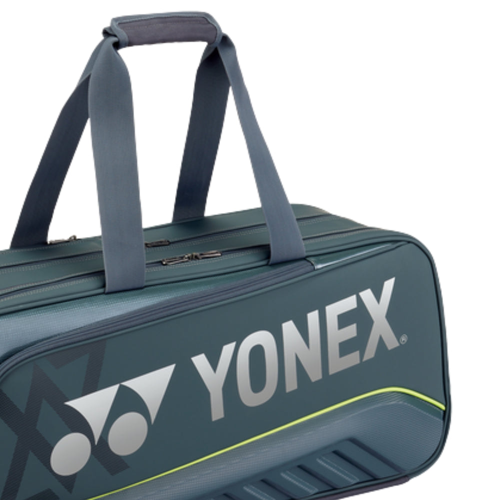 Yonex BA52531VEX Expert Tournament VA Badminton Racquet Bag - Steel Gray | Spacious, Premium & Durable Kit Bag | Ideal for Club & Tournament Players - Best Price online Prokicksports.com