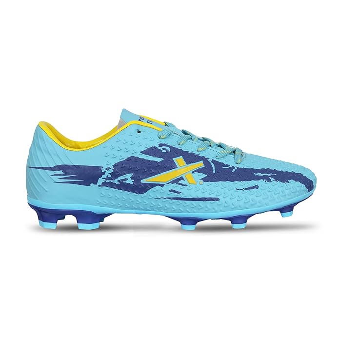 Vector X Spectre 2.0 Football Shoes for Men – Textured Upper, Double-Colored TPU Sole, Padded Footbed & Premoulded Heel for Superior Grip & Comfort - Best Price online Prokicksports.com