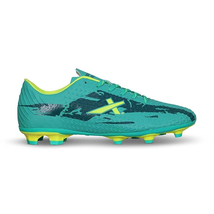 Vector X Spectre 2.0 Football Shoes for Men – Textured Upper, Double-Colored TPU Sole, Padded Footbed & Premoulded Heel for Superior Grip & Comfort - Best Price online Prokicksports.com