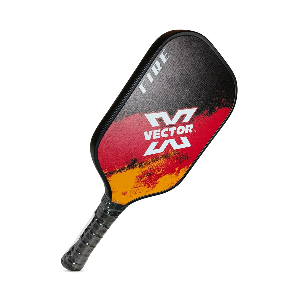 Vector X Pickle Ball Racket Fire High-Quality Paddle with Premium Grip - Best Price online Prokicksports.com
