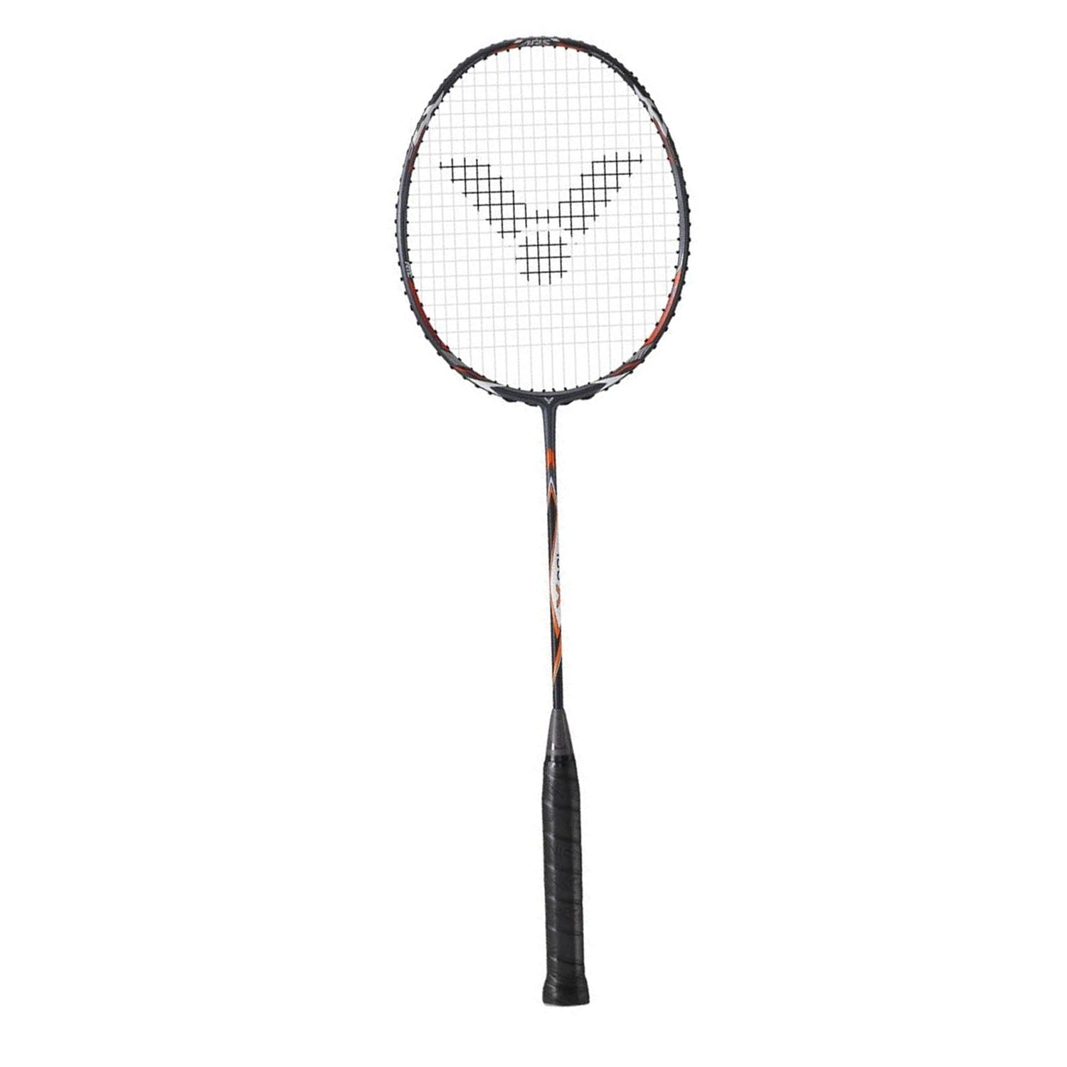 Victor Aura Speed 100X Unstrung Badminton Racquet, 4U5 (Slate Gray)