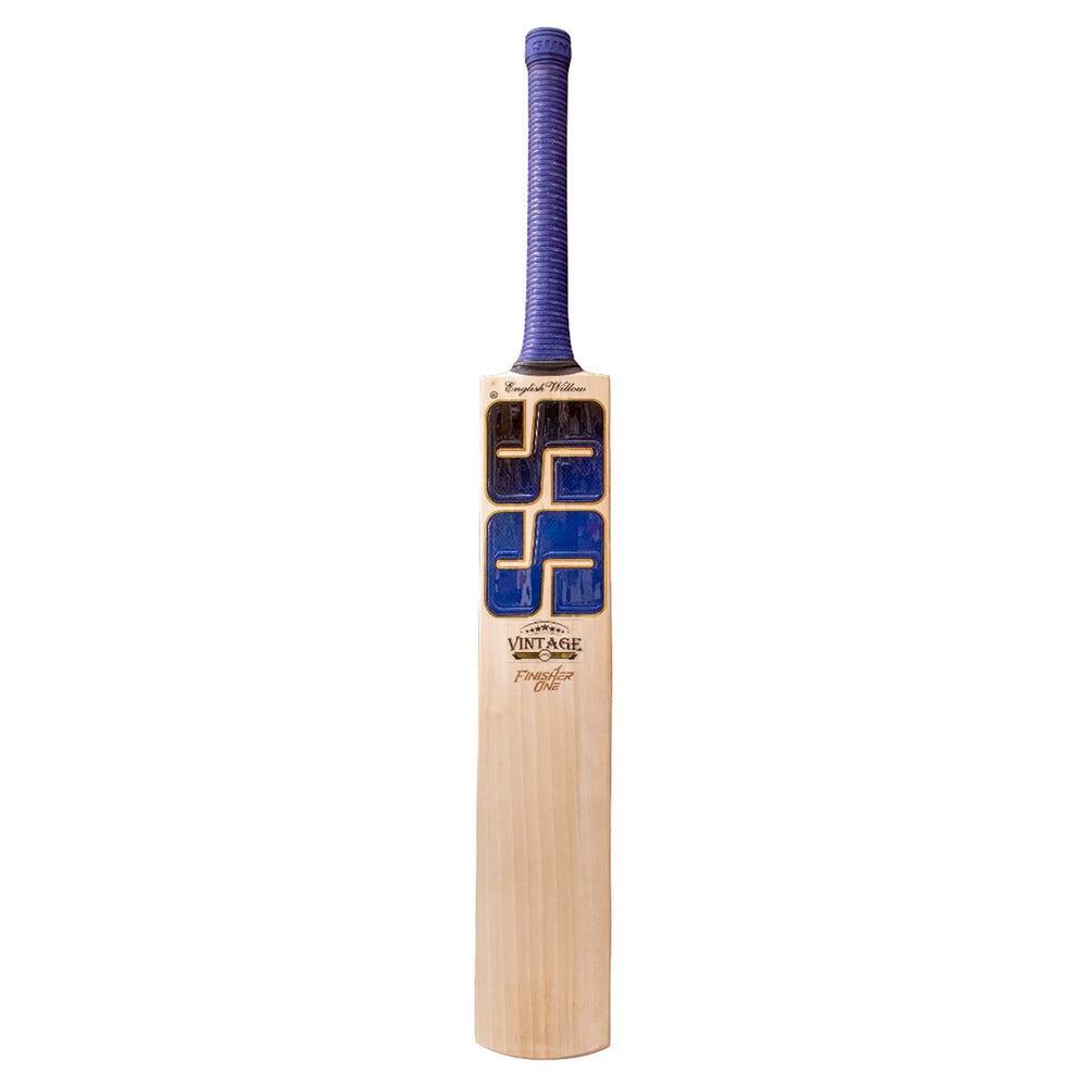 SS DK Vintage Finisher One English Willow Cricket Bat – Powerful, Handcrafted Bat for Professional Power-Hitting and Match Performance with Thick Edges - Best Price online Prokicksports.com