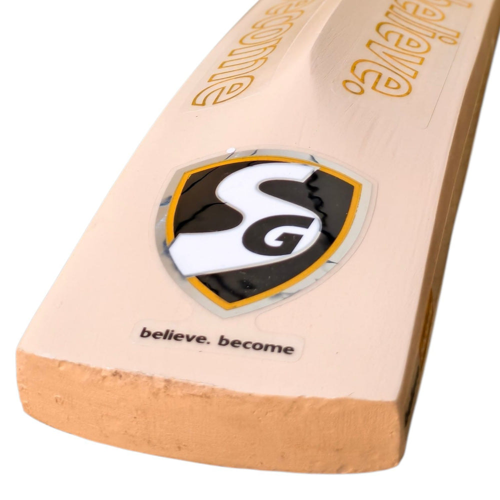 SG Prokick Kashmir Willow Cricket Bat | Power-Packed Full Blade, Traditional Profile, Tennis Ball & Light Leather Ball, Practice Ready