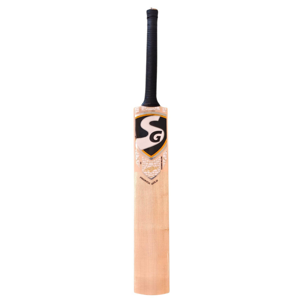 SG Prokick Kashmir Willow Cricket Bat | Power-Packed Full Blade, Traditional Profile, Tennis Ball & Light Leather Ball, Practice Ready