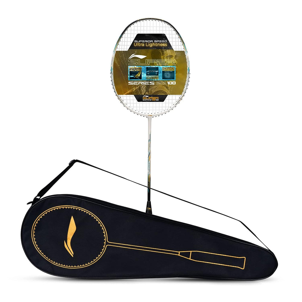 Li-Ning Super Series SS100 Super Light Strung Badminton Racquet - Best Price online Prokicksports.com