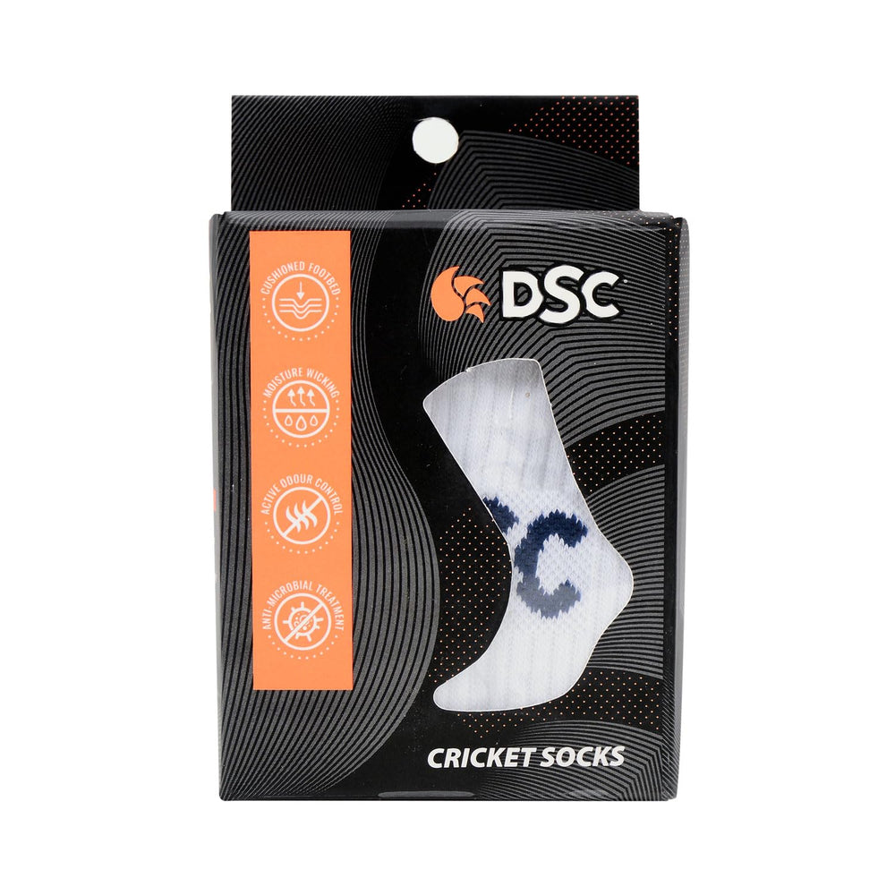 DSC Men's Cotton Cricket Socks (1 Pair) | Premium Breathable Cushioning & Moisture-Wicking Comfort - Best Price online Prokicksports.com
