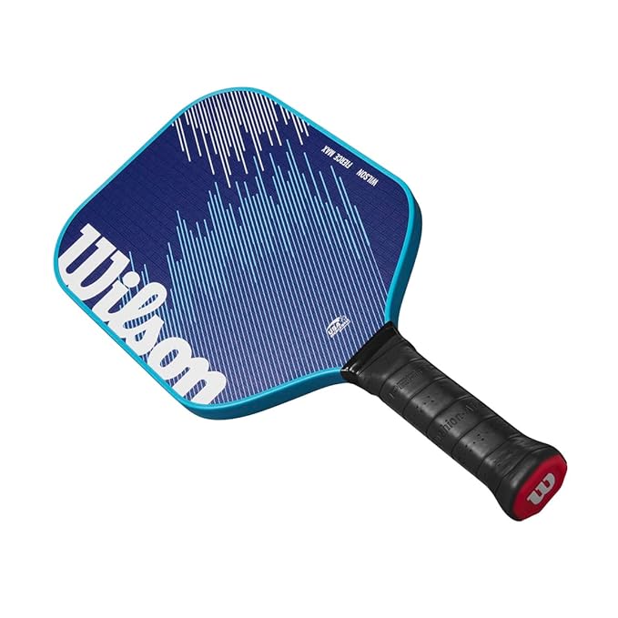 Wilson Fierce Max Pickleball Paddle - Grip Size 2 (4 1/4) - Lightweight 234g - Blue - Best Price online Prokicksports.com