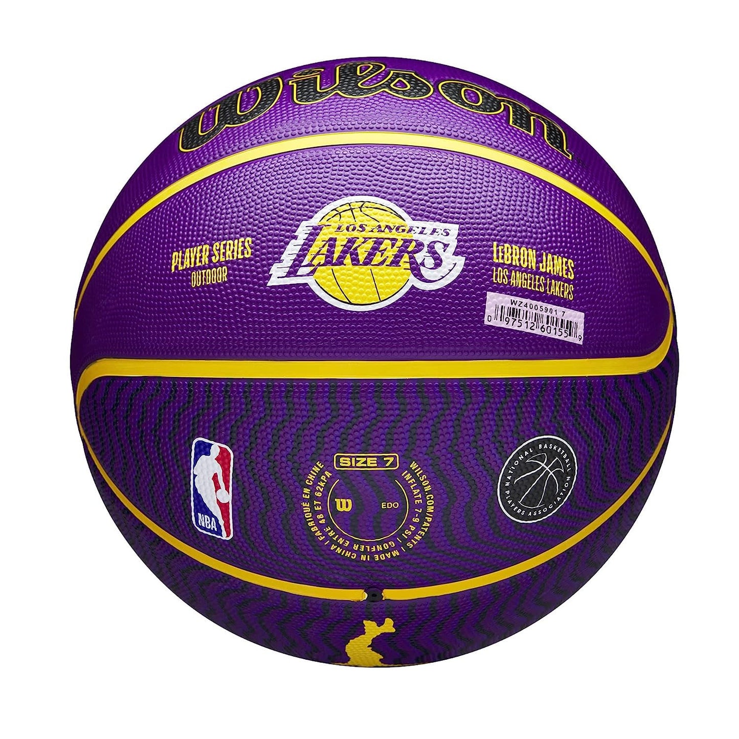 Wilson Lebron NBA Player Icon Outdoor Basketball - Size 7 - Best Price online Prokicksports.com
