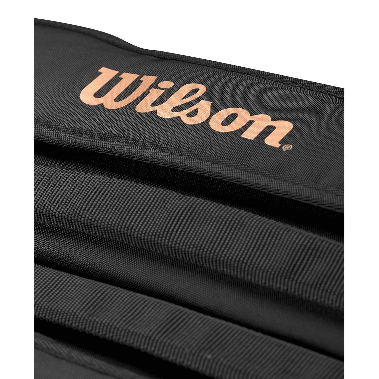 Wilson Super Tour Pro Staff V14 15PK Racquet Bag, Black/Brown - Best Price online Prokicksports.com