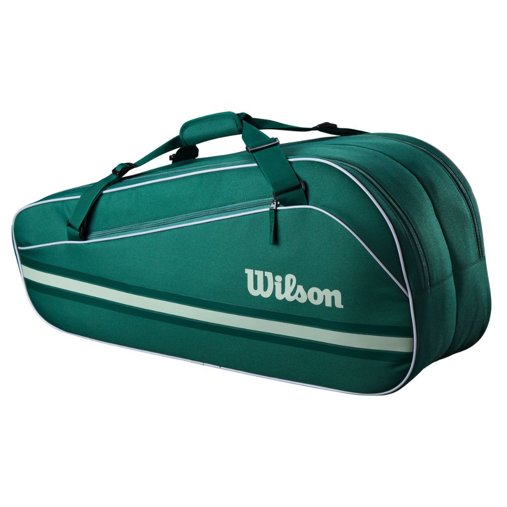 Wilson Team Tennis Racket Bag 6 Pack | Holds Up to 6 Rackets