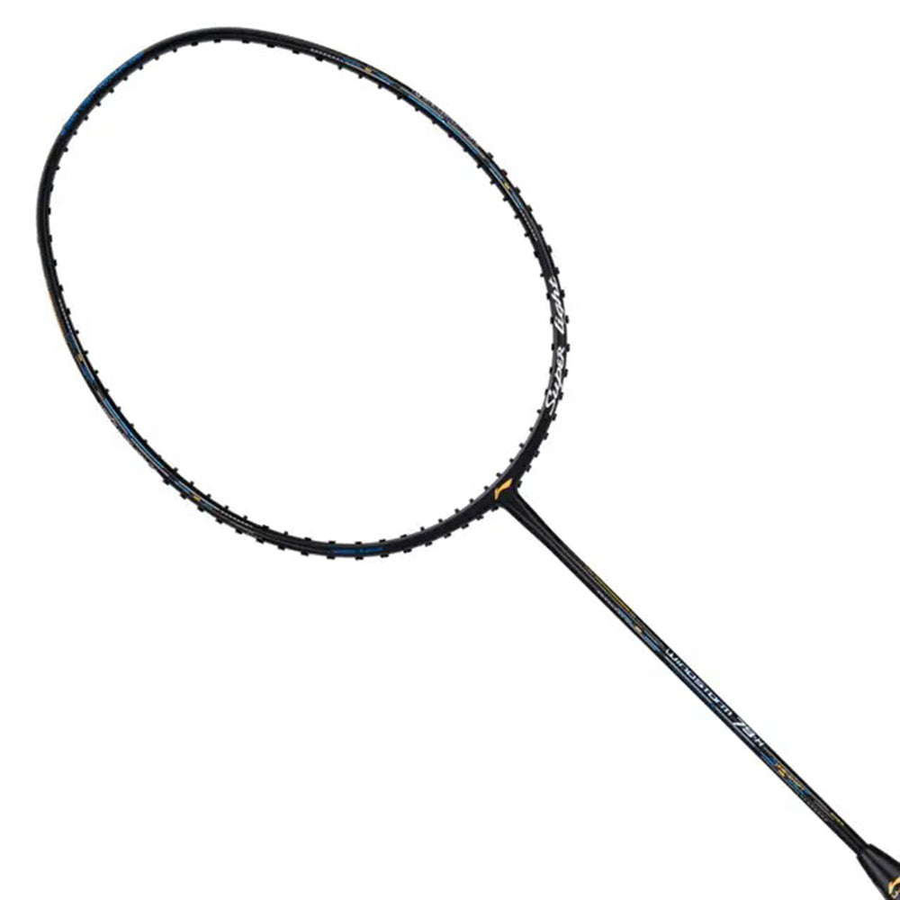 Li-Ning Windstorm 79 H Badminton Racket | Ultra-Lightweight 79g Unstrung Racquet | G6 Grip for Fast Swing & Superior Control | Black | High-Tension Carbon Fiber Frame - Best Price online Prokicksports.com