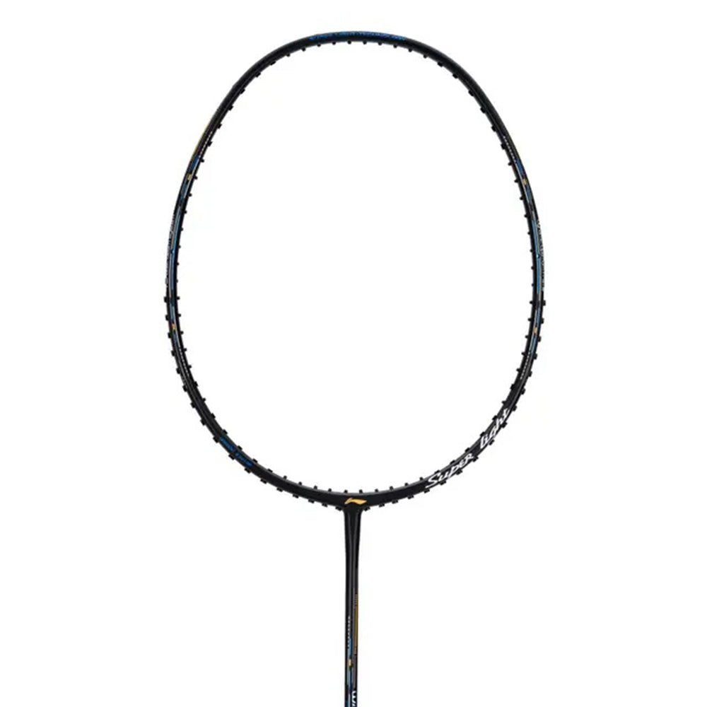 Li-Ning Windstorm 79 H Badminton Racket | Ultra-Lightweight 79g Unstrung Racquet | G6 Grip for Fast Swing & Superior Control | Black | High-Tension Carbon Fiber Frame - Best Price online Prokicksports.com