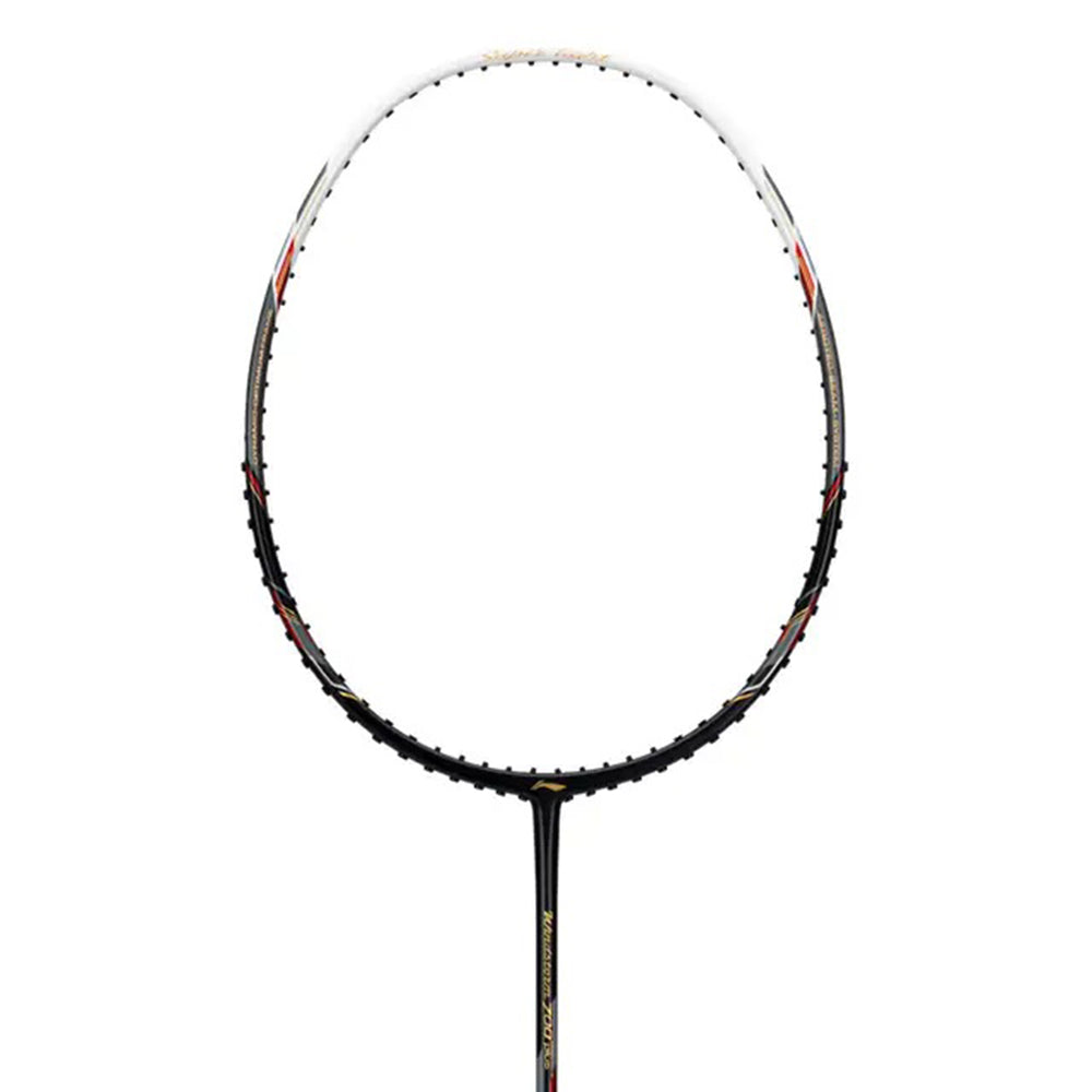 Li-Ning Windstorm 700 Plus Badminton Racket | 5U6 Unstrung Professional Racquet for Speed & Control | Ultra-Lightweight Carbon Fiber Frame | High-Tension Support - Best Price online Prokicksports.com