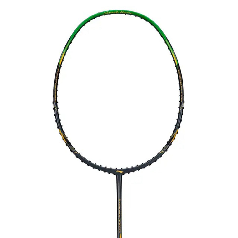 Li-Ning Windstorm 700 Plus Badminton Racket | 5U6 Unstrung Professional Racquet for Speed & Control | Ultra-Lightweight Carbon Fiber Frame | High-Tension Support - Best Price online Prokicksports.com