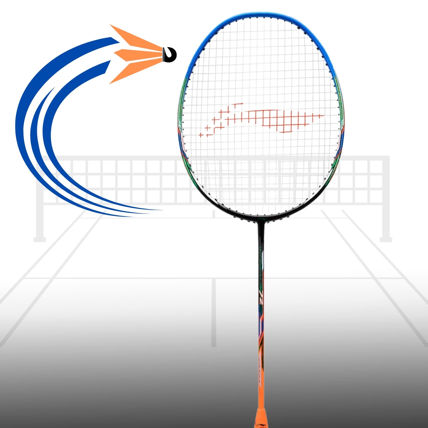 Li-Ning Windstorm 72 Unstrung Professional Badminton Racquet - Best Price online Prokicksports.com