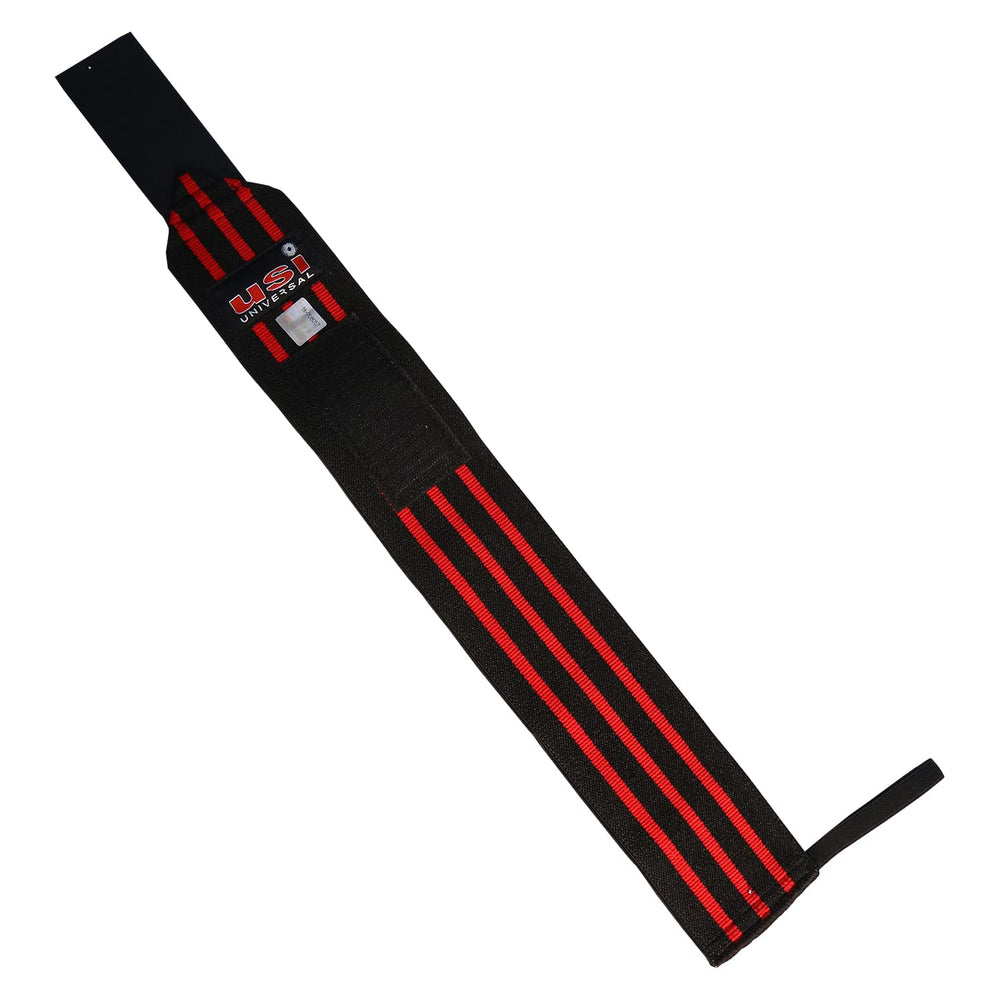 USI Universal 733WW3 Line Wrist Wraps 38cm – Adjustable Gym Wrist Support for Weightlifting, CrossFit, Bodybuilding, Powerlifting & Strength Training - Best Price online Prokicksports.com
