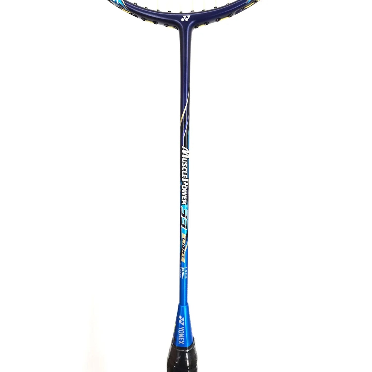 Yonex Muscle Power 33 Light 4U4 Badminton Racket – Blue Strung Graphite Racquet for Beginners & Intermediates with Fast Swing and Power Control - Best Price online Prokicksports.com
