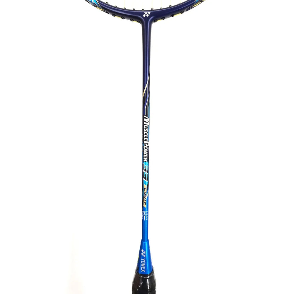 Yonex Muscle Power 33 Light 4U4 Badminton Racket – Blue Strung Graphite Racquet for Beginners & Intermediates with Fast Swing and Power Control - Best Price online Prokicksports.com