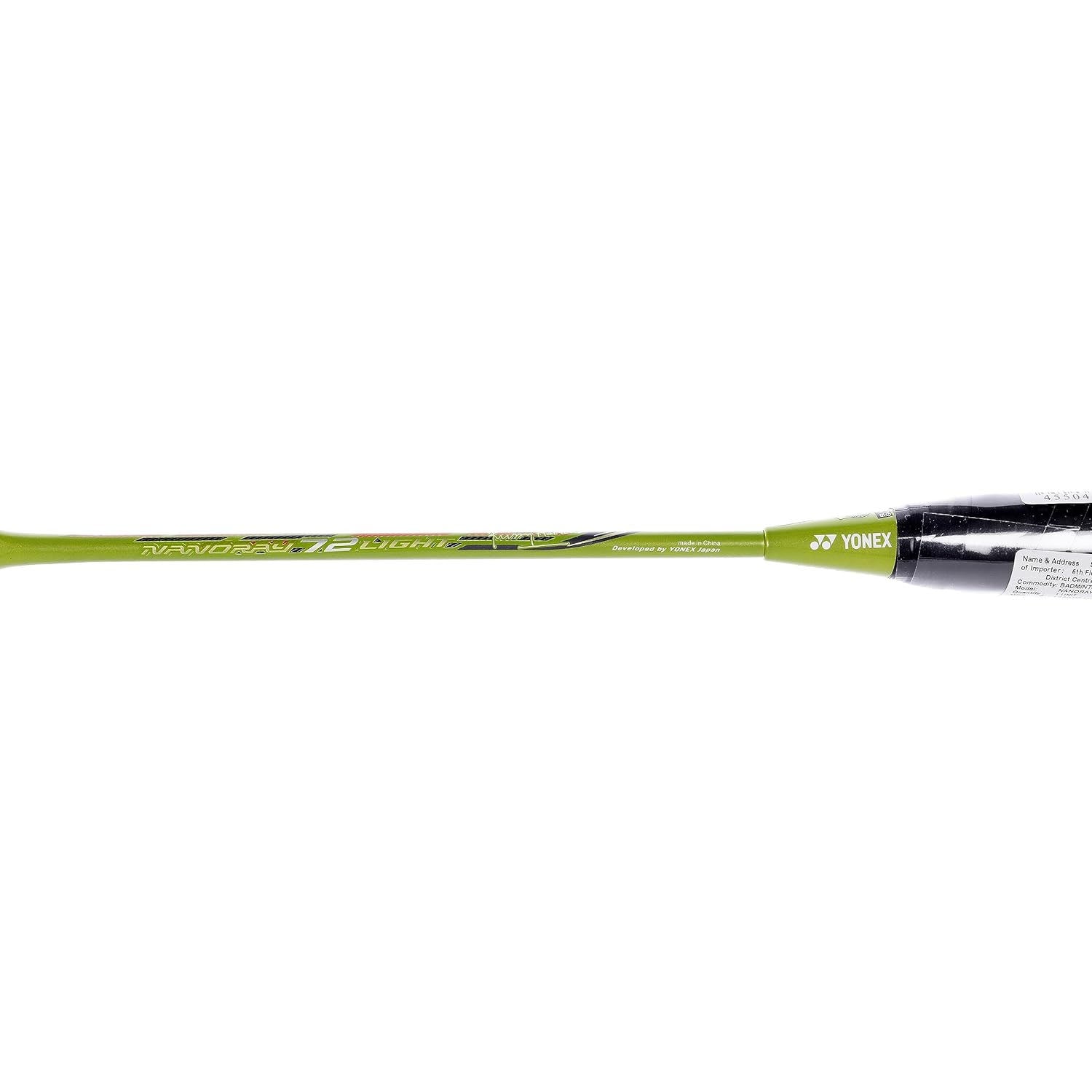 Yonex Nanoray 72 Light Strung Badminton Racquet, 5U4 - Best Price online Prokicksports.com