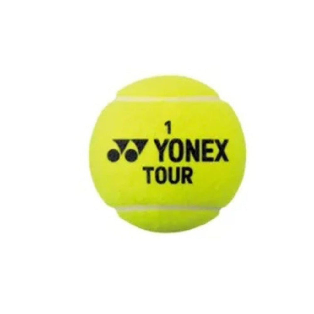 Yonex Tour (TB‑TR3N EX) Tennis Balls – ITF Approved Tour‑Grade Woven Felt, High‑Visibility Yellow, 24‑Can Case (72 Balls) - Best Price online Prokicksports.com