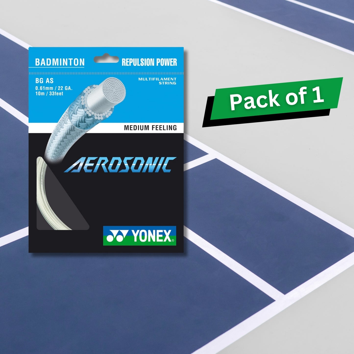 Yonex Aerosonic Badminton String - Best Price online Prokicksports.com