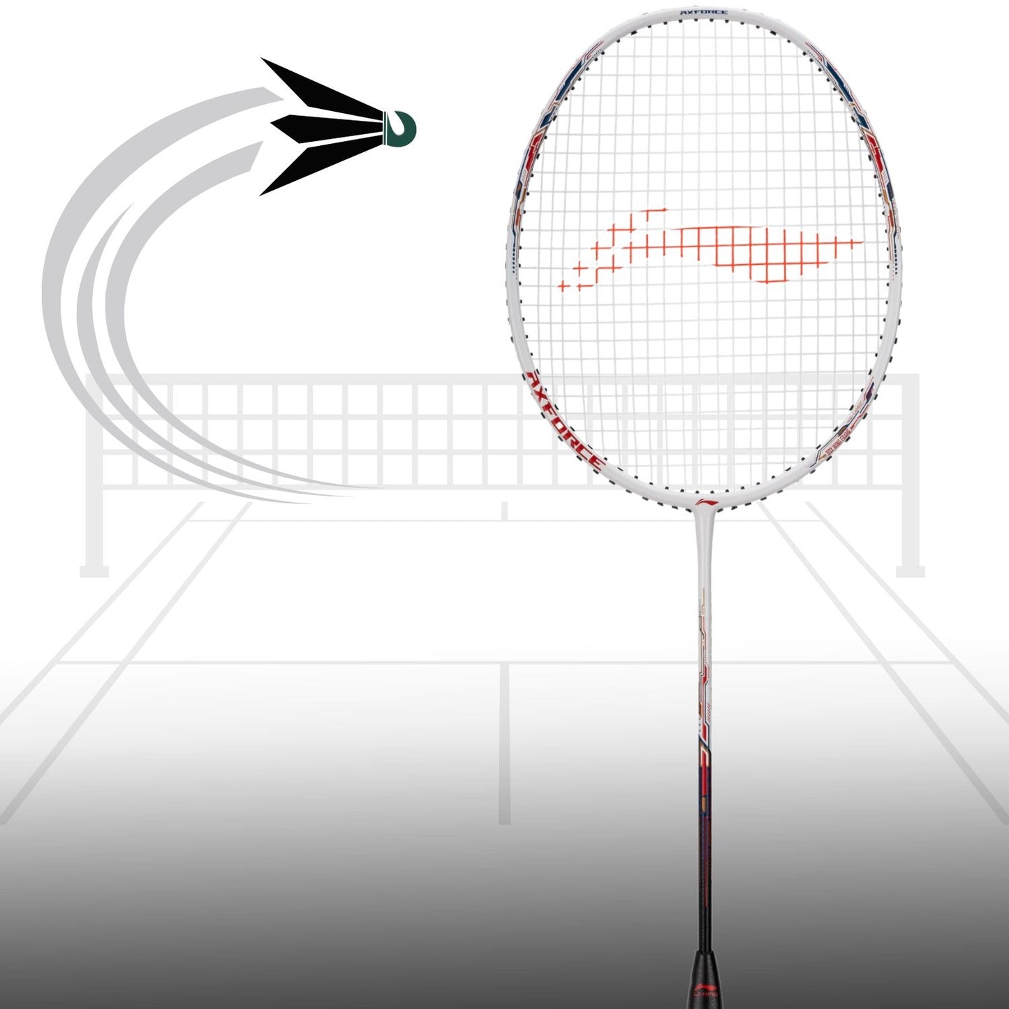 Li-Ning AXFORCE 20R G5 (4U5) Unstrung Badminton Racquet, Red/Black - Best Price online Prokicksports.com