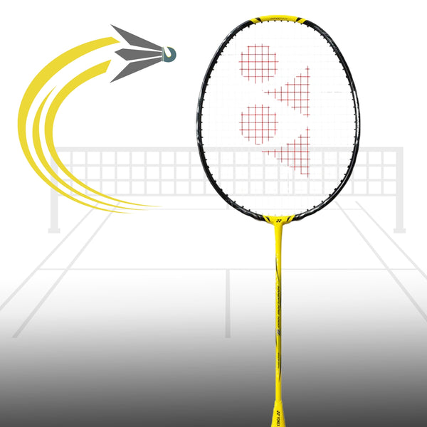Yonex Nanoflare 1000Z Badminton Racquet, 4U5 - Lightning Yellow