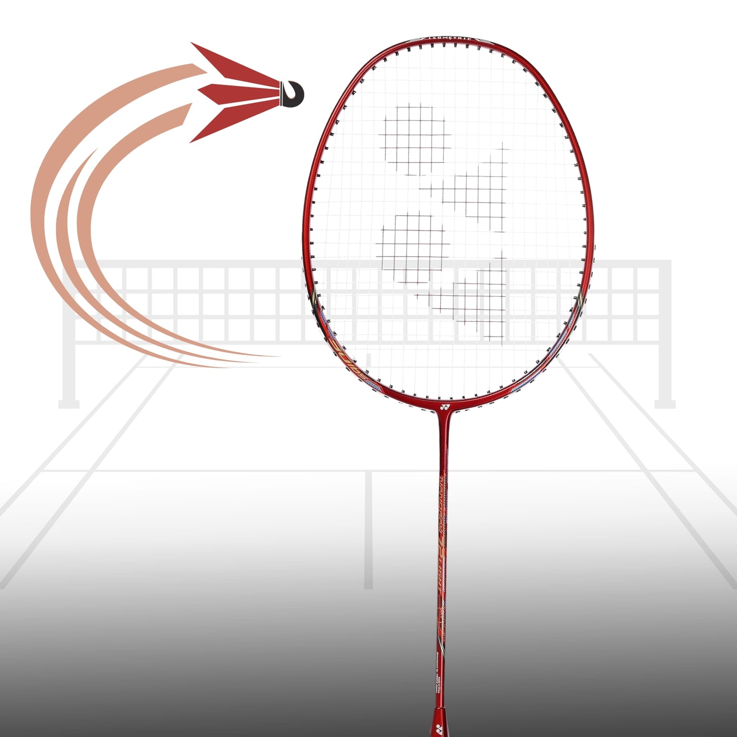 Yonex Nanoray 72 Light Strung Badminton Racquet, 5U4 - Best Price online Prokicksports.com