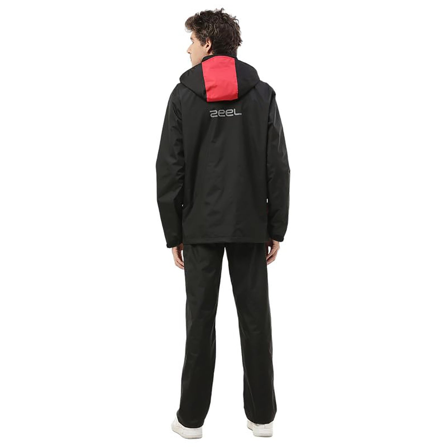 Zeel JS508 Go‑Hike Men’s Waterproof Rain Suit (Jacket + Pant) Breathable, Windproof & PVC-Coated Sealed-Seam Design with Reflective Accent - Best Price online Prokicksports.com