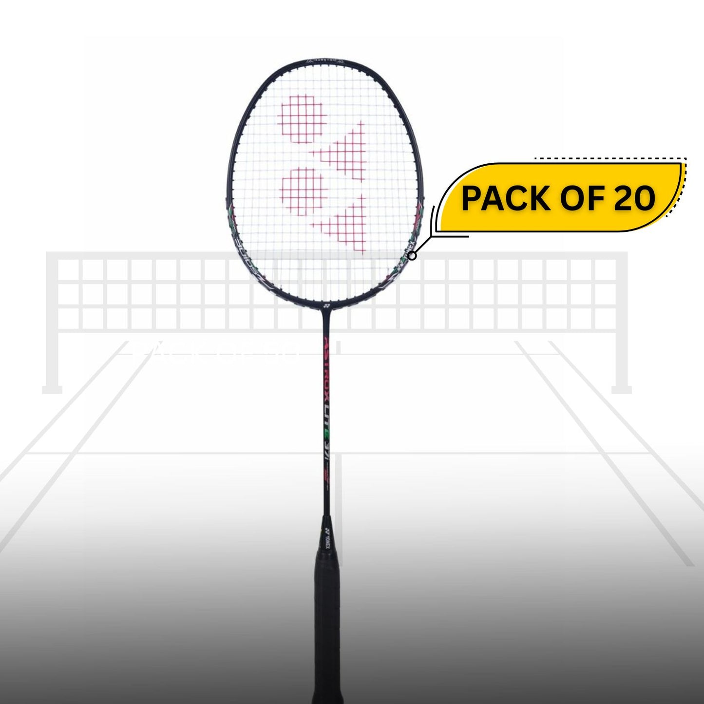 Yonex Astrox 37i Strung Badminton Racquet , G4-5U – (Pack of 20) | Power, Speed & Control - Best Price online Prokicksports.com