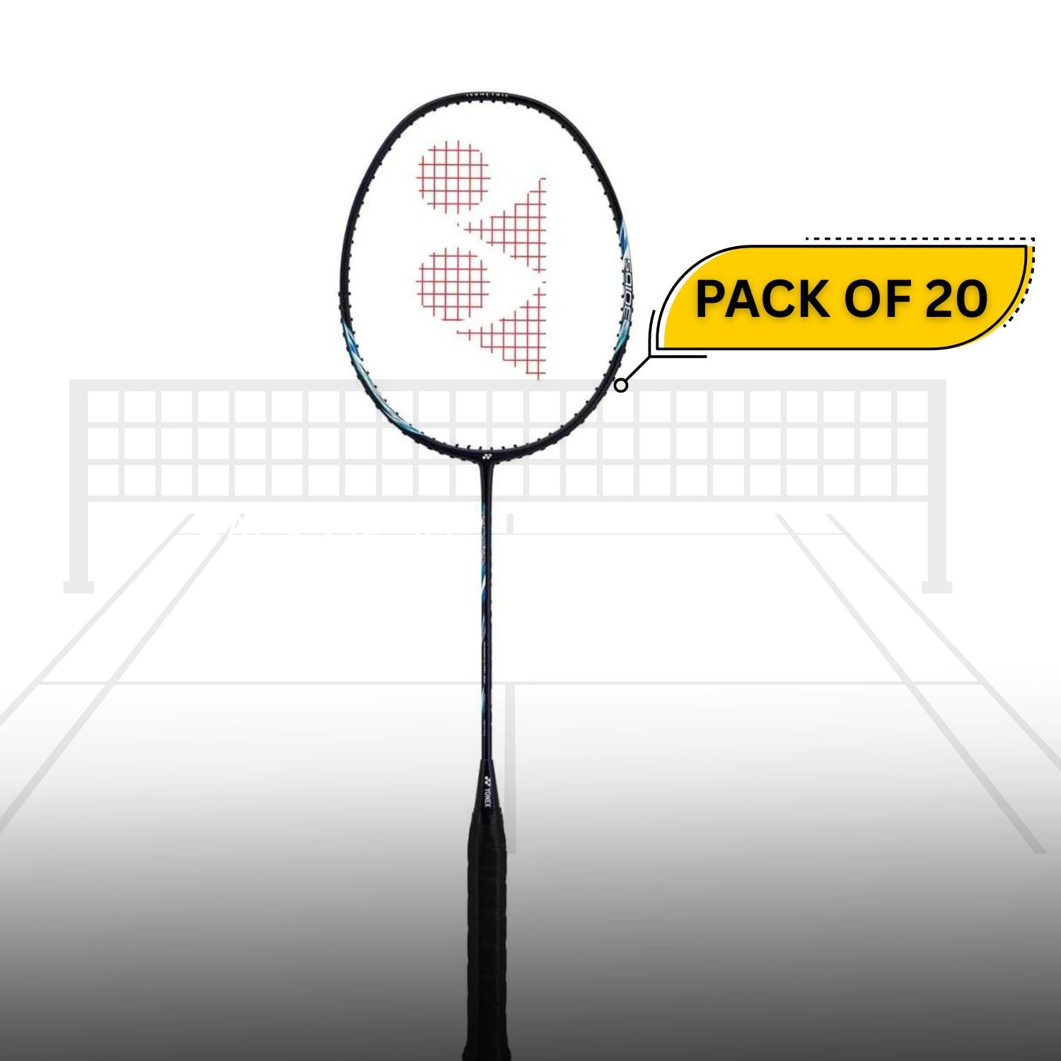 Yonex Astrox 27i Badminton Racquet, G4 - Dark Navy (Pack of 20