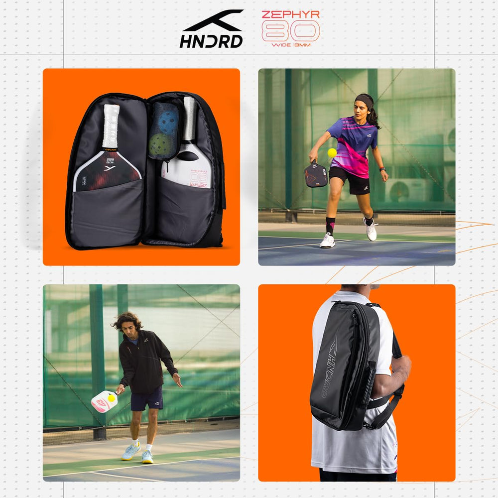 Hundred Zephyr 80 Wide Pickleball Paddle, 13mm Core - Best Price online Prokicksports.com