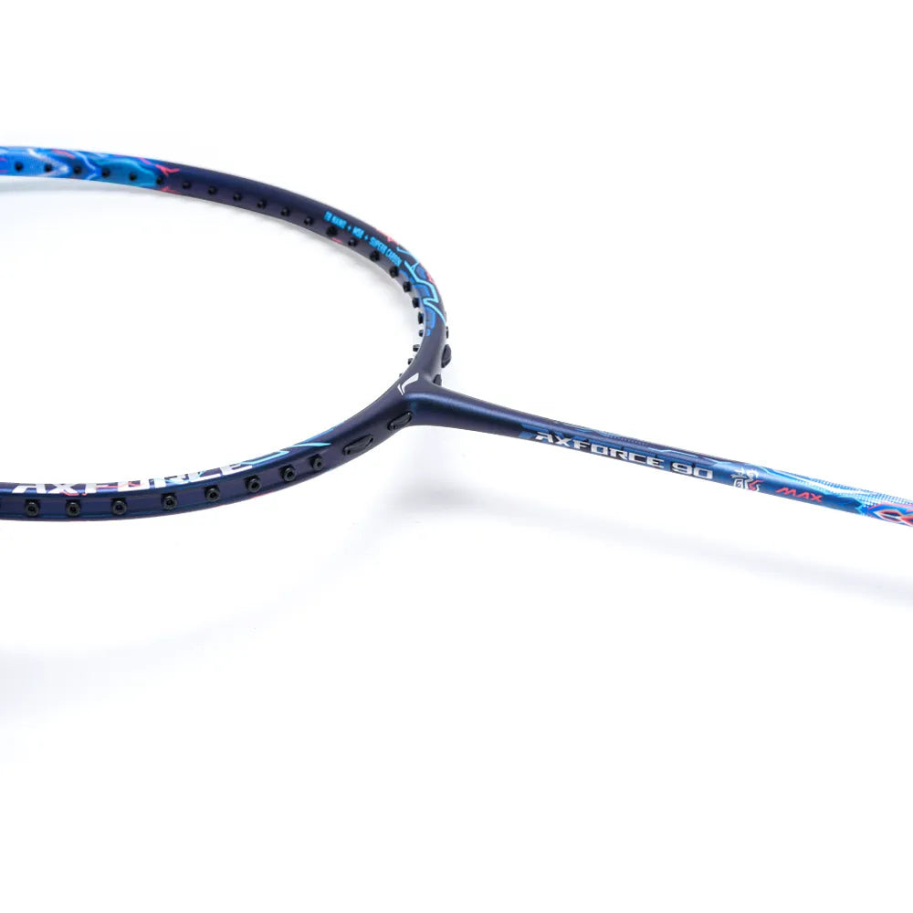 Li-Ning Axforce 90 Dragon Max Unstrung Badminton Racquet - G5 Navy Blue for Power & Speed - Best Price online Prokicksports.com