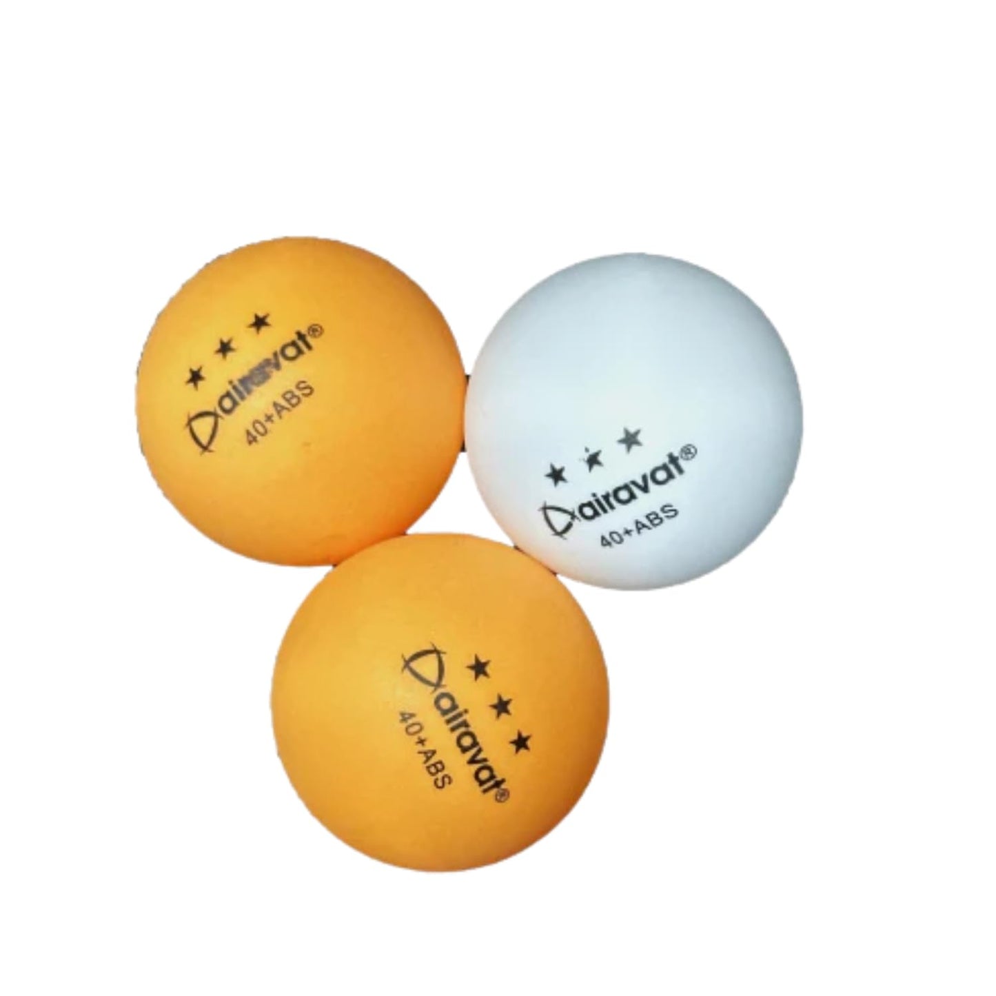 Airavat Table Tennis Ball Jar 60PC | High-Quality Ping Pong Balls for Training & Matches | Durable & Standard 40mm Balls for Professional Play - Best Price online Prokicksports.com