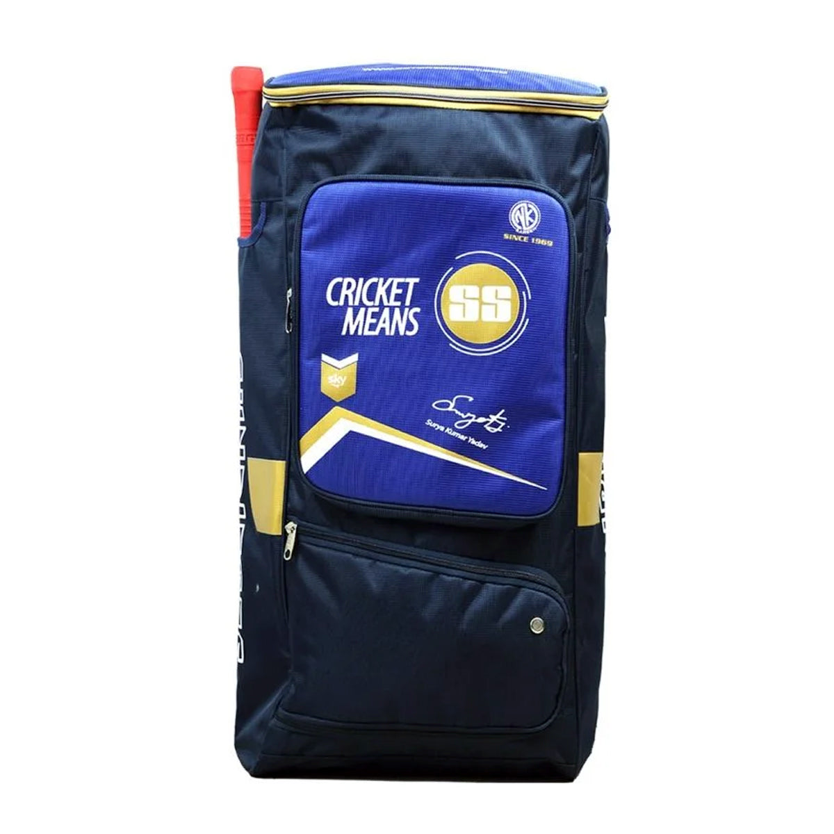 SS SKY Master Duffle Cricket Kitbag, Navy/Blue - Best Price online Prokicksports.com
