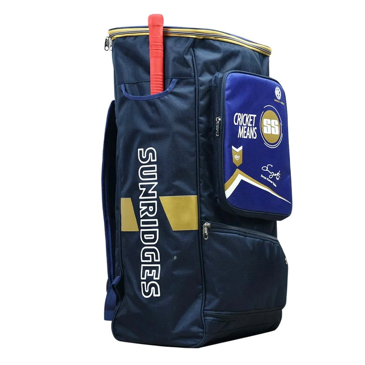 SS SKY Master Duffle Cricket Kitbag, Navy/Blue - Best Price online Prokicksports.com