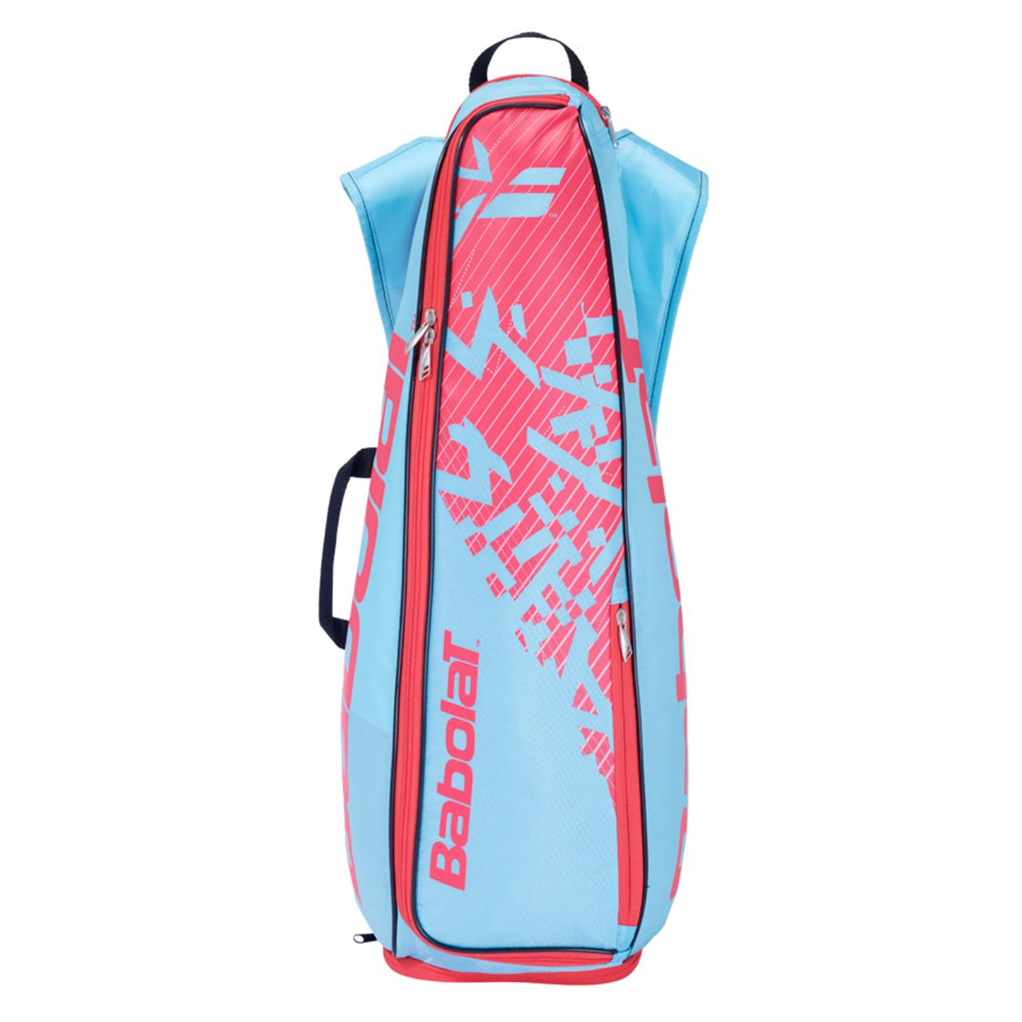 Babolat BackRacq Badminton Bag - Sky Blue/Pink | Lightweight & Spacious Racket Bag for Players - Best Price online Prokicksports.com