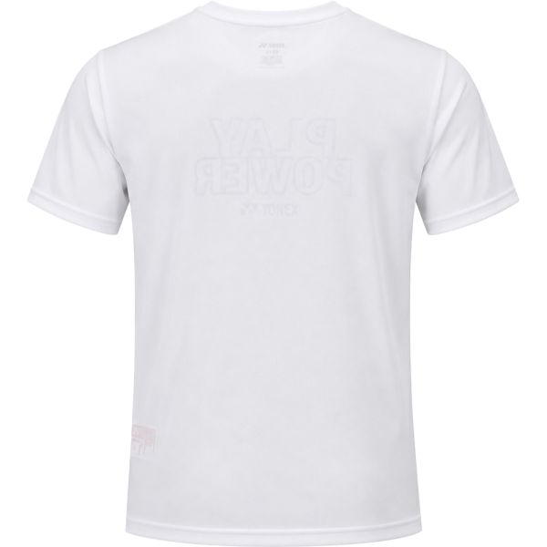Yonex 3372 Badminton Jersey for Junior | Quick-Dry TruDry Fabric, Breathable 100% Polyester, Round Neck, Half Sleeve, Comfort Fit for Court Play