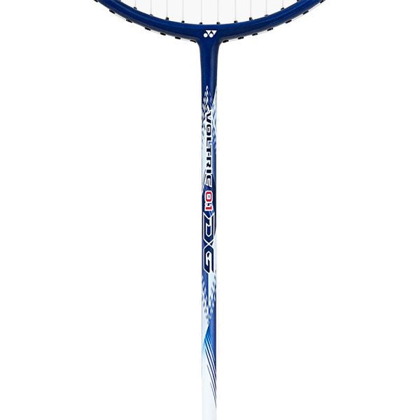 Yonex Voltric 0.1 DG Badminton Racquet | DG Durable Grade, Isometric Head, Built-In T-Joint, Head-Heavy Power, Attacking Play, Strung, Full Cover