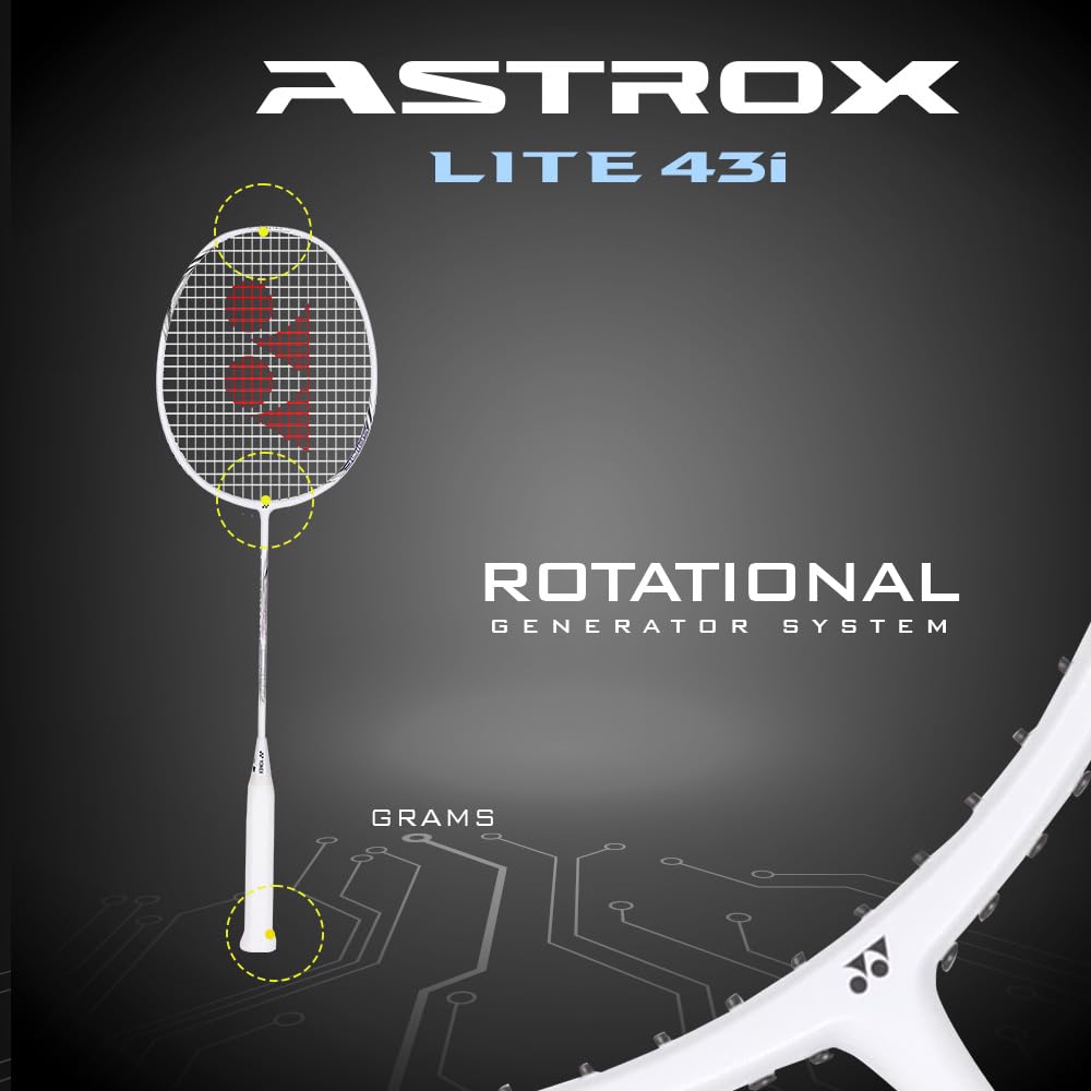 Yonex Astrox Lite 43i Strung Badminton Racquet | Lightweight Head Heavy Racquet - Best Price online Prokicksports.com