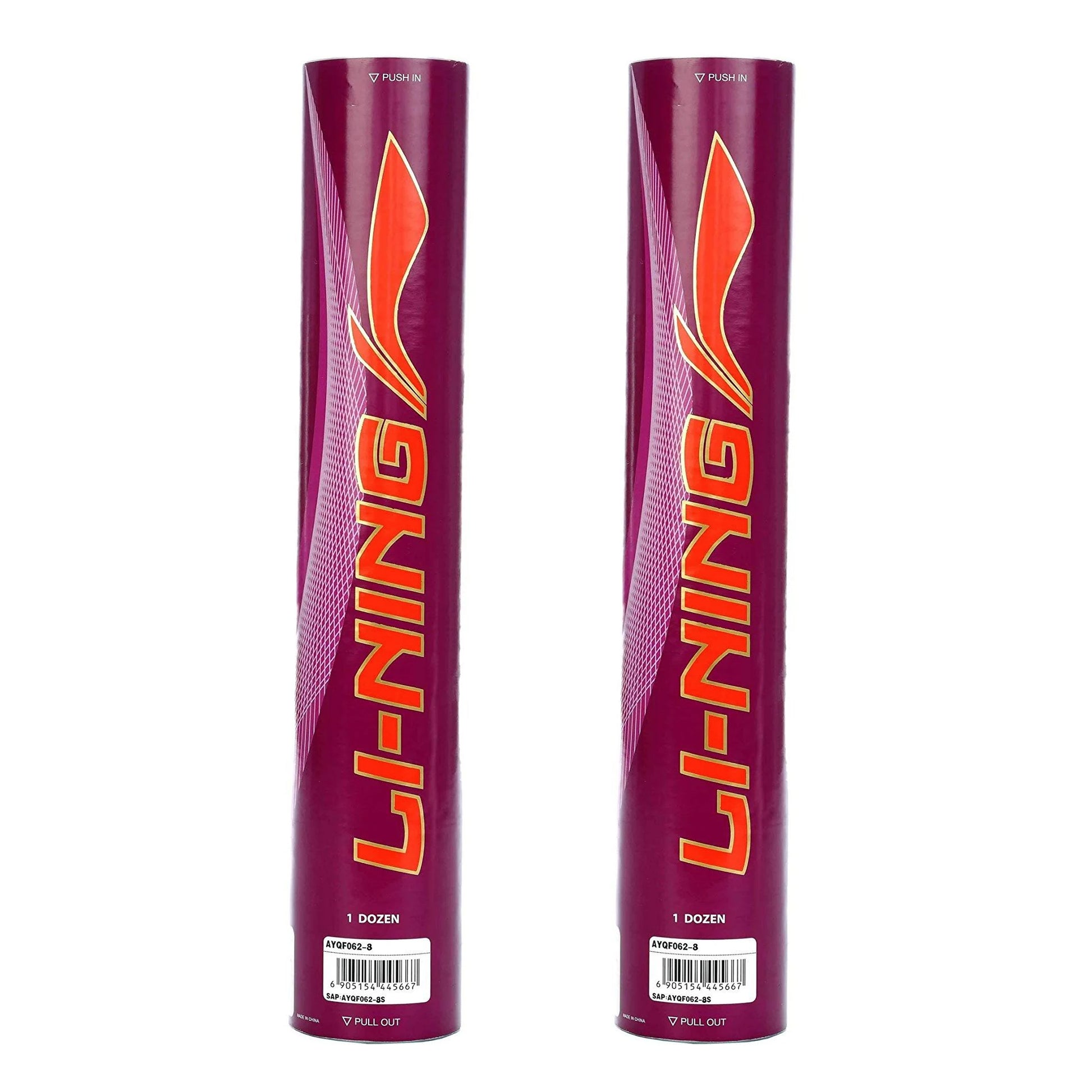 Li-Ning Champ Feather Shuttlecock, Speed 76 (2 Cans) - Best Price online Prokicksports.com