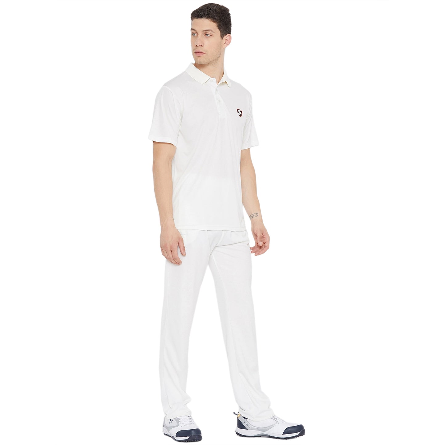 SG Club Half Sleeves Cricket Combo (White) - Best Price online Prokicksports.com