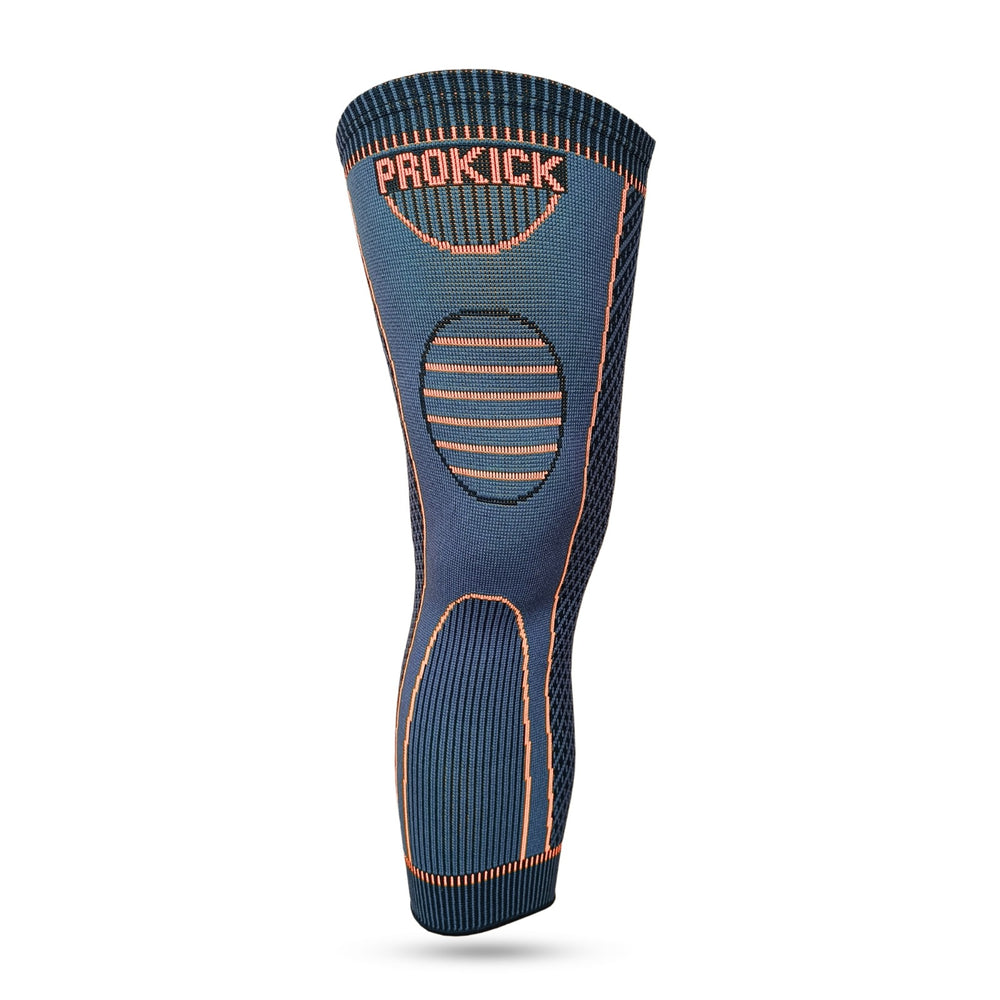 Prokick Stride Long Compression Knee Sleeves, Single Piece - Best Price online Prokicksports.com