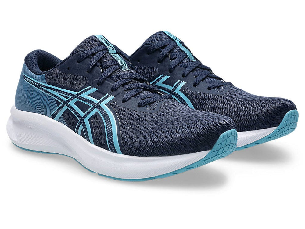 Asics Patriot 14 Men’s Running Shoes | Bouncy Cushioned Feel, Breathable Mesh Upper, EVA Midsole, Molded Rubber Outsole, Internal Heel Counter, Go Further Comfort - Best Price online Prokicksports.com