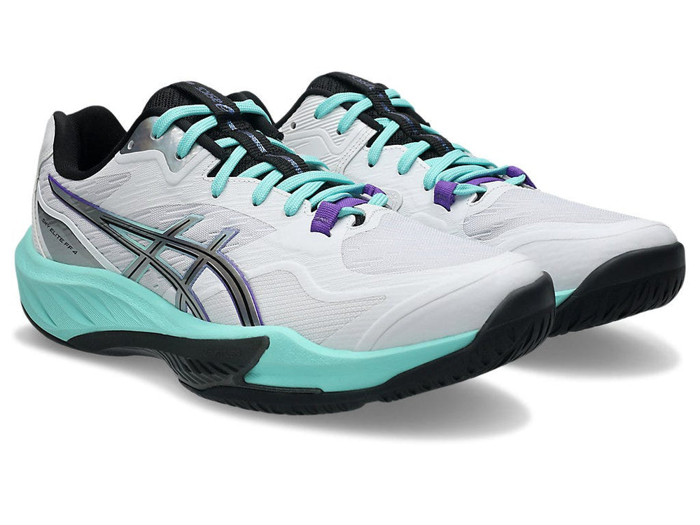 Asics Sky Elite FF 4 Men’s Indoor Court Shoes – Jump Higher, Land Softer | RISETRUSS Jump Power, FF BLAST MAX Cushioning & DYNALACING Wrap for Elite Volleyball Play